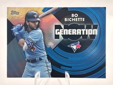 BO BICHETTE 2022 TOPPS GENERATION NOW TORONTO BLUE JAYS #GN-29 JT