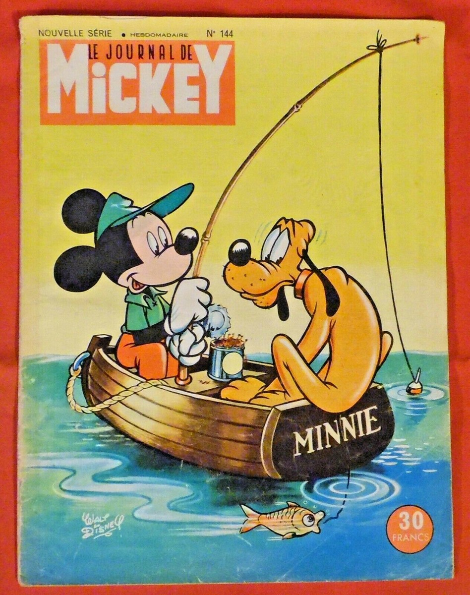 Frankreich , Le Journal De Mickey - Nouvelle Serie - No 144