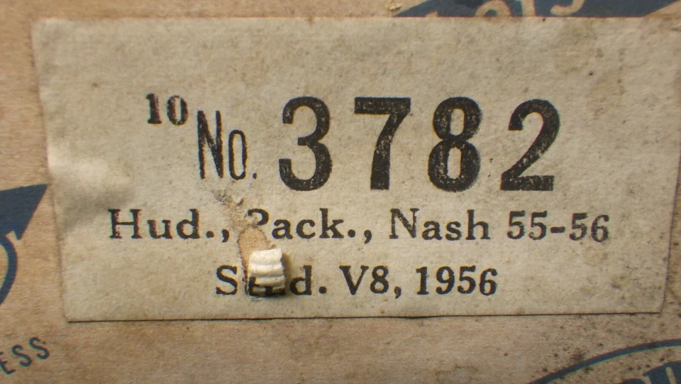 10x NOS Junta tórica de escape Donut Juntas Hudson, Packard, Nash V8 1955-56 2-1/2" x 2" Foto 2 de 4