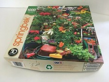 Springbok 1000 Piece Puzzle Garden Delights Complete With Box