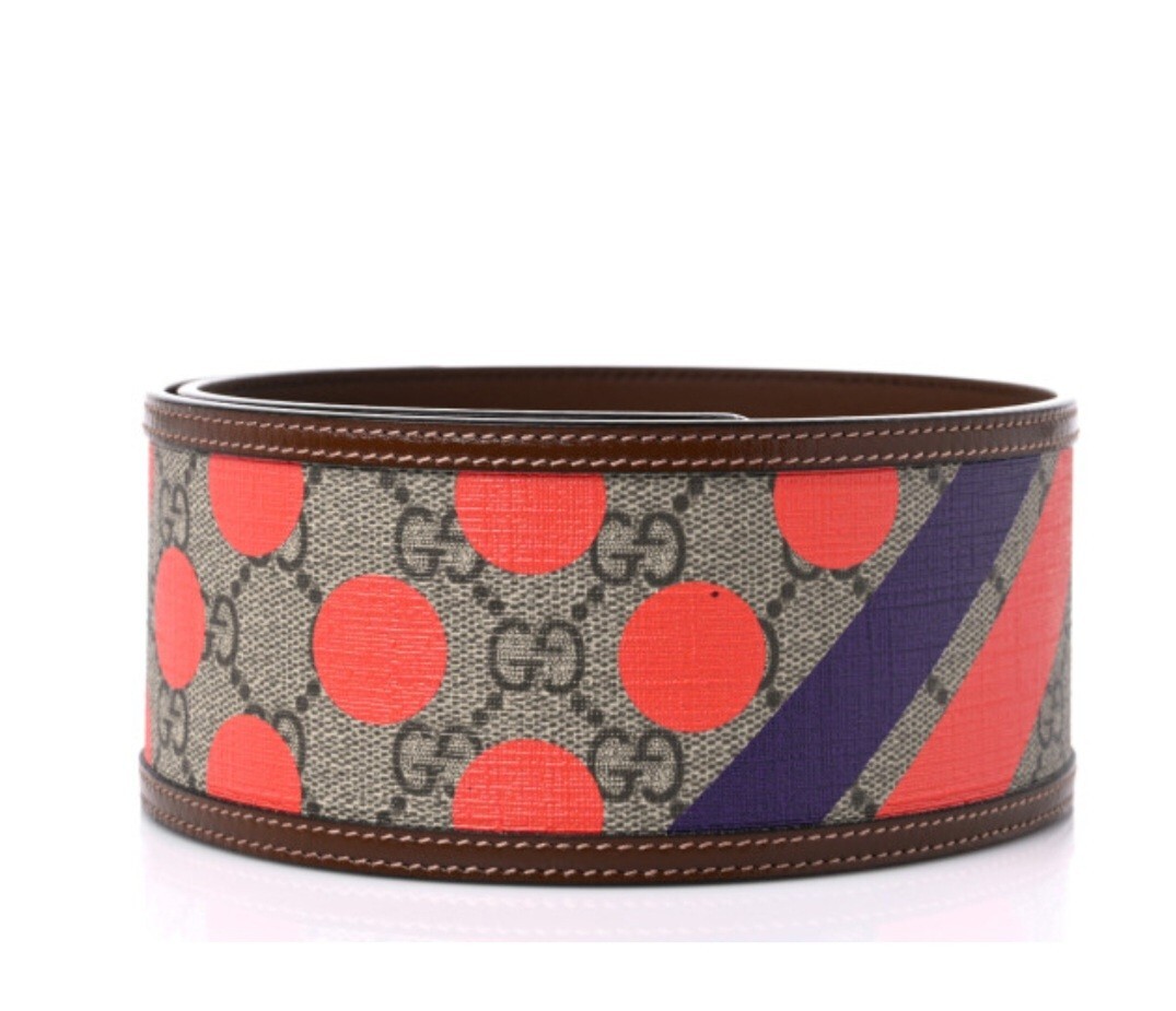 GUCCI Supreme Monogram GG Wide BELT size 90 36 Women's GUCCI Supreme Monogram GG Wide BELT size 90 36 Women's