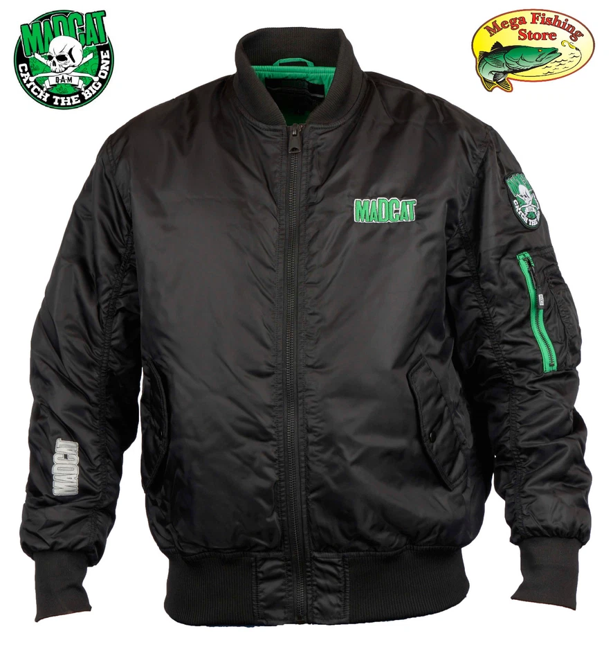 MADCAT BOMBER giacca termica - giacca da pesca outdoor e tempo libero / giacca bomber da pesca