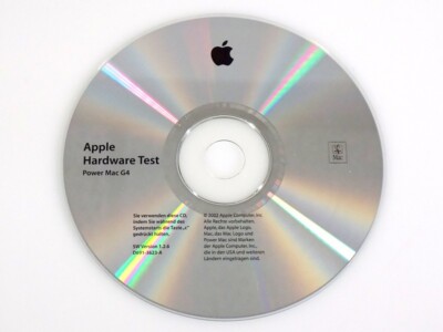 Apple D691-3623-A Software: Hardware Test 1.2.6 CD-Rom für Power Mac G4