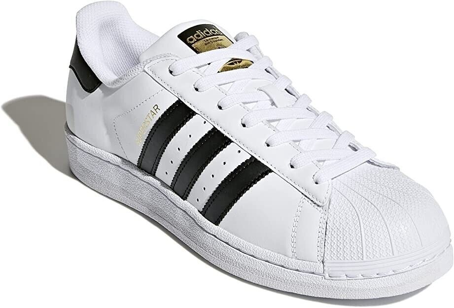 BRAND NEW ADIDAS SUPERSTAR WHITE BLACK C77154 SHELL TOE | eBay