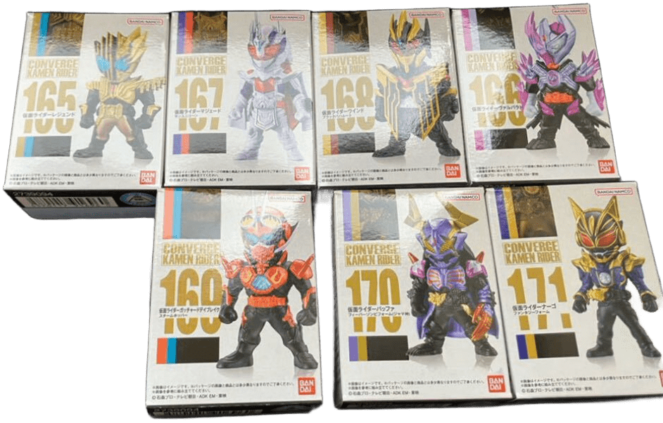 NEW Bandai CONVERGE Kamen Rider 28 Set of 7pcs Figure Full Comp