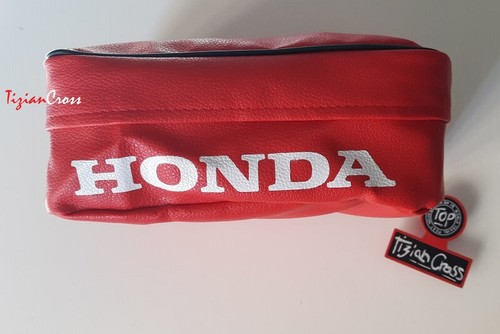 BORSELLO PORTA ATTREZZI PARAFANGO POSTERIORE HONDA ENDURO VINTAGE TizianCross - Imagen 2 de 13
