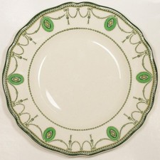 TWO Royal Doulton Countess Side Plate Art Deco Green Swags Antique 6.5" Plates