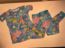 Little Sleepies "Around the World" bamboo pajama Set 7/8