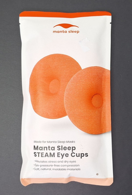 #ad Manta Sleep Steam Eye Cups Near Total Blackout Heated Relief with No Pressure $27.99