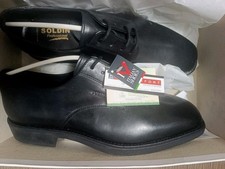 Scarpe Polizia Numero 43 SOLDINI Vera Pelle Nuove Classiche Police 