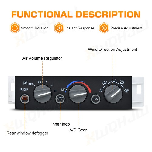 New 9378805 A/C Heater Climate Control Module For Chevy Suburban Tahoe GMC Yukon - Picture 3 of 9