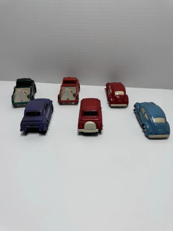 Lote de 6 autos Tootsietoy fundidos a presión autos originales camiones Foto 2 de 3