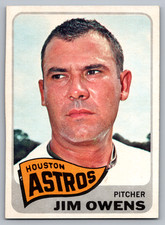 1965 TOPPS #451 JIM OWENS ASTROS