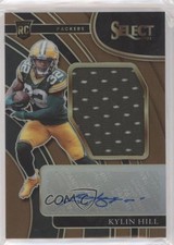 2021 Panini Select Copper Prizm 34/49 Kylin Hill #JRS-KHI Auto s3g