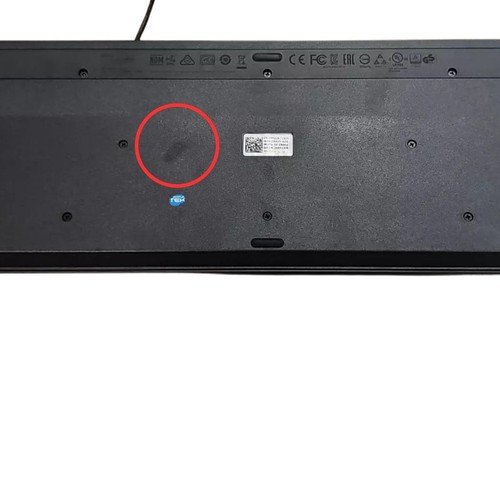 Dell KB216 Keyboard Wired USB Layout French Azerty Fr With Cable Multi-Media - Picture 4 of 5