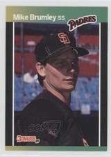1989 Donruss Mike Brumley (*Denotes on Back) #302 0b3