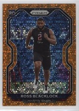2020 Panini Prizm Rookie Orange Disco Prizm Ross Blacklock #394 7l6