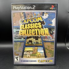 Capcom Classics Collection (Sony PlayStation 2 PS2, 2005) COMPLETE IN BOX (CIB)