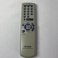 Genuine Aiwa Tuner/CD Remote Control Unit Tested RC-ZAS02 Tested
