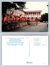 Blowing Rock, NC-North Carolina, E.J. Blackwell’s Farm House Vintage Postcard