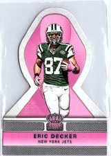 2015 Panini Crown Royale #PR5 Eric Decker Pink Ribbons Die Cuts