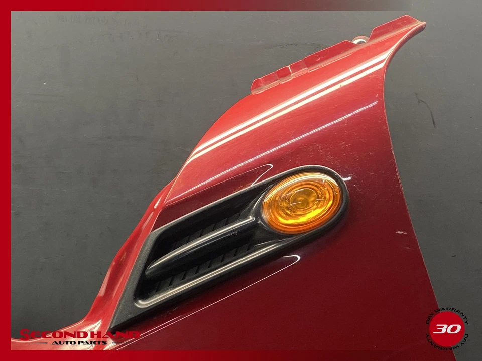 07-15 Mini Cooper S R56 R57 Panel guardabarros delantero izquierdo lado conductor rojo Foto 3 de 4