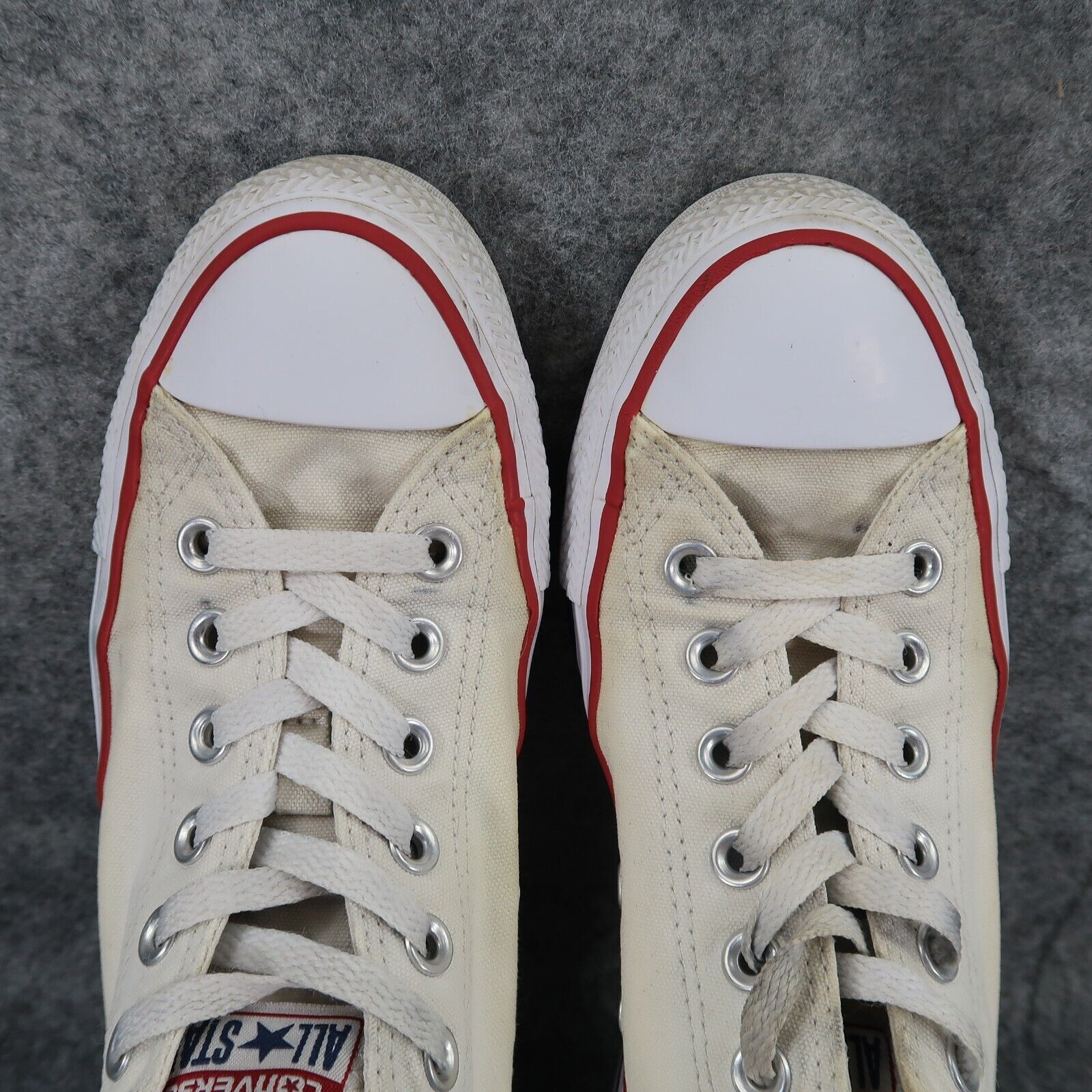 Converse Shoes Womens 8 Sneakers Chuck Taylor All Star Low Canvas Casual White thumbnail 7