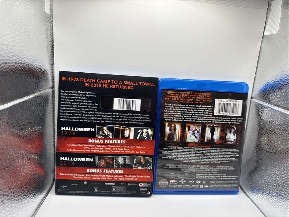 Visual Reference: Halloween Horror Series Mixed Lot Of 8 Blu Ray And