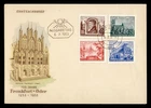 DR WHO 1955 GERMANY DDR FDC FRANKFURT ANIV COMBO R42061