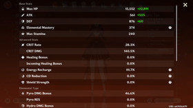 Genshin Impact AR 56 NA + HSR  - Arlecchino C1 - Furina C1 - Neuvile - 75 WISHES