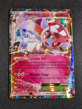 Pokemon Diancie EX 72/124 Ultra Rare XY Fates Collide NM