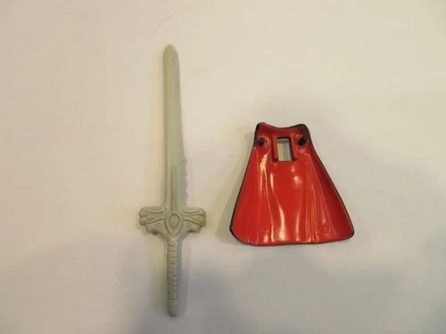 Vintage Bandai Power Rangers MMPR Evil Space Aliens Sword & Ecliptor Cape