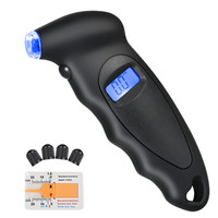ReifendruckprüFer Digital LCD Reifenprofiltiefenmesser Auto LKW Motorrad Fahrrad