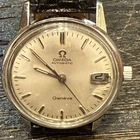 Vintage Omega Seamaster Geneve Automatic Mens Watch 564 Movement W/Black Strap
