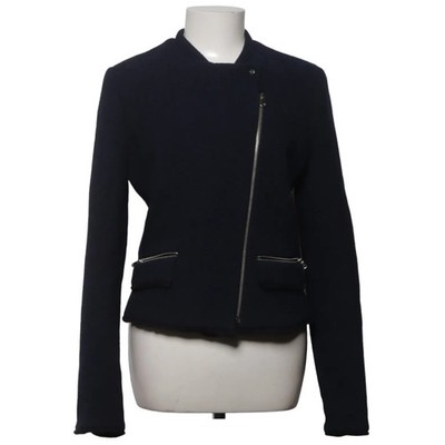 Zara Trafaluc Outerwear, Bikerjacke, Damen, Größe: L, Blau, Polyester #uNk