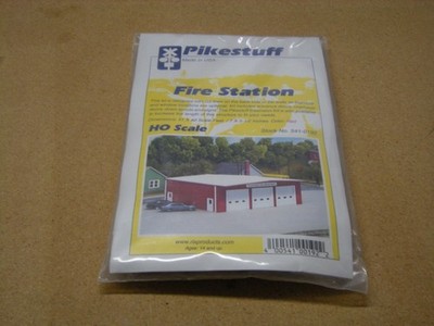 Pikestuff HO scale Fire Station Kit