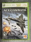 Ace Combat 6 Microsoft Xbox 360 CIB Complete with Manual VG - Tested