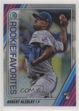 2020 Bowman Rookie of the Year Favorites Chrome Adbert Alzolay #ROYF-AA RC 1s6