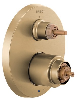 BRIZO ODIN  Valve Trim w/ 3-Func Diverter - Less Handles  - T75P575-GLLHP
