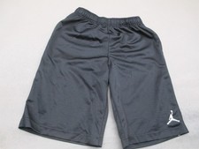 Jordan Size L 12-13y Boys Blk Elastic Waist Pull On Activewear Sport Shorts 029