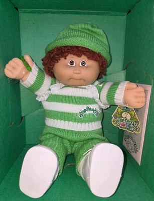 Original verpackt 1986 Cabbage Patch Kind Mädchen Puppe Kopfform 1 