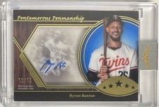 2025 Topps Five Star Byron Buxton Twins Pentamerous Penmanship  Auto #13/15