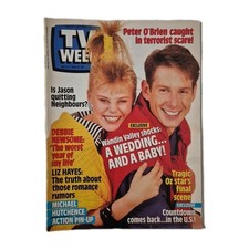 TV WEEK Vintage Australian Magazine November 5, 1988 MICHAEL HUTCHENCE PIN-UP