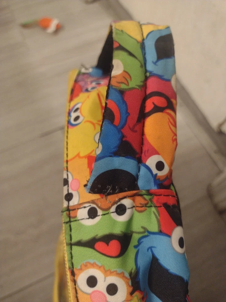 Mochila vintage rua gergelim vários caracteres/cor Leia as descrições! Raro - Imagem 3 de 4