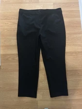Counterparts Women's Size 18 Black Stretchy Comfortable Pull On Pants