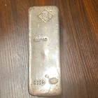 Johnson Matthey 100 oz Silver Bullion Bar .999 Fine 100 Troy Ounce Silver Bar