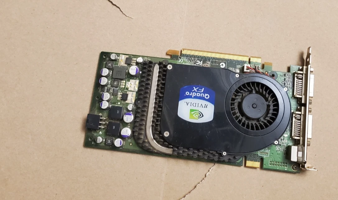 NVIDIA Quadro FX 3450 NVIDIA 256 MB Memory Computer Graphics Cards
