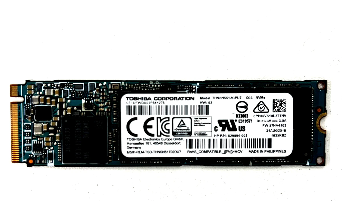 Toshiba M.2 Interface Internal Solid-State Drives for sale | eBay