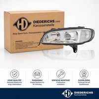 Hauptscheinwerfer Links Diederichs 1844383 FÜR Opel Frontscheinwerfer Frontlicht