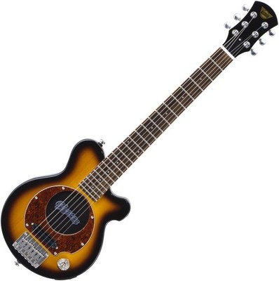 Pignose Pignose electric guitar Brown sunburst with a soft case PGG-200 BS